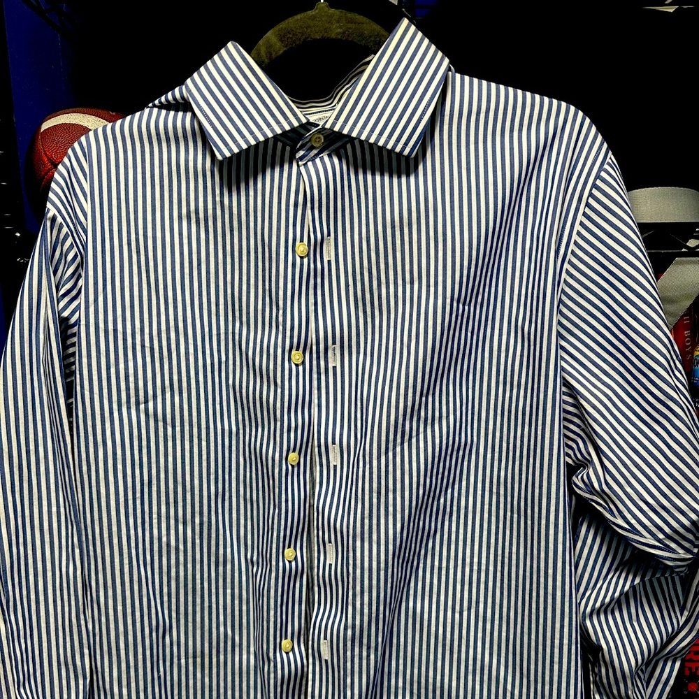 Brooks brothers button down dress shirt